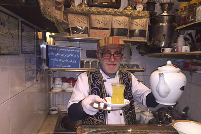 Invitation for Tea in the Bazaar Invitation for Tea in the Bazaar