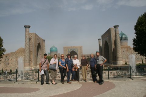 Recent group at the Registan