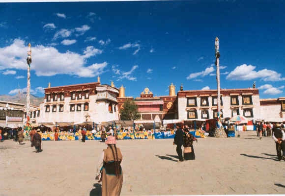 Closeup Of Jokhang Temple - Lhasa 